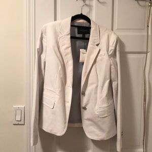 White banana republic blazer